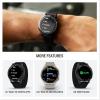 imageGarmin Approach S50 Advanced Golf GPS Smartwatch AMOLED Display OnCourse Features WristBased Heart Rate Slate Aluminum Bezel with Black ComfortFit Nylon BandIvory