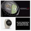 imageGarmin Approach S50 Advanced Golf GPS Smartwatch AMOLED Display OnCourse Features WristBased Heart Rate Slate Aluminum Bezel with Black ComfortFit Nylon BandIvory