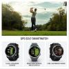 imageGarmin Approach S50 Advanced Golf GPS Smartwatch AMOLED Display OnCourse Features WristBased Heart Rate Slate Aluminum Bezel with Black ComfortFit Nylon BandBlack