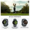 imageGarmin Approach S50 Advanced Golf GPS Smartwatch AMOLED Display OnCourse Features WristBased Heart Rate Slate Aluminum Bezel with Black ComfortFit Nylon BandGray