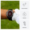 imageGarmin Approach S50 Advanced Golf GPS Smartwatch AMOLED Display OnCourse Features WristBased Heart Rate Slate Aluminum Bezel with Black ComfortFit Nylon BandIvory