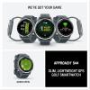 imageGarmin Approach S50 Advanced Golf GPS Smartwatch AMOLED Display OnCourse Features WristBased Heart Rate Slate Aluminum Bezel with Black ComfortFit Nylon BandGray