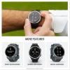 imageGarmin Approach S50 Advanced Golf GPS Smartwatch AMOLED Display OnCourse Features WristBased Heart Rate Slate Aluminum Bezel with Black ComfortFit Nylon BandBlack