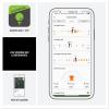 imageGarmin Approach S50 Advanced Golf GPS Smartwatch AMOLED Display OnCourse Features WristBased Heart Rate Slate Aluminum Bezel with Black ComfortFit Nylon BandIvory