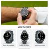 imageGarmin Approach S50 Advanced Golf GPS Smartwatch AMOLED Display OnCourse Features WristBased Heart Rate Slate Aluminum Bezel with Black ComfortFit Nylon BandGray