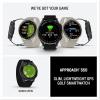 imageGarmin Approach S50 Advanced Golf GPS Smartwatch AMOLED Display OnCourse Features WristBased Heart Rate Slate Aluminum Bezel with Black ComfortFit Nylon BandIvory