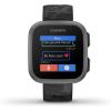 imageGarmin Bounce Kids Smartwatch TwoWay Text and Voice Messaging Location Tracking Green BurstBlack