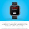 imageGarmin Bounce Kids Smartwatch TwoWay Text and Voice Messaging Location Tracking Green BurstBlack