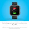imageGarmin Bounce Kids Smartwatch TwoWay Text and Voice Messaging Location Tracking Green BurstBlack