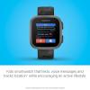 imageGarmin Bounce Kids Smartwatch TwoWay Text and Voice Messaging Location Tracking Green BurstBlack