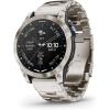 imageGarmin D2 Mach 1 Touchscreen Aviator Smartwatch with GPS Moving Map Aviation Weather Health and Wellness Features and More Vented Titanium Bracelet