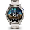 imageGarmin D2 Mach 1 Touchscreen Aviator Smartwatch with GPS Moving Map Aviation Weather Health and Wellness Features and More Vented Titanium Bracelet