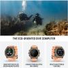 imageGarmin Descent G2 WatchStyle Dive Computer Bright AMOLED Display Multiple Dive Modes Health and Wellness Features Black with Black BandPaloma