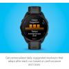 imageGarmin Forerunner 165 Music Running Smartwatch Colorful AMOLED Display Training Metrics and Recovery Insights Music on Your Wrist BlackBlack