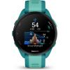 imageGarmin Forerunner 165 Music Running Smartwatch Colorful AMOLED Display Training Metrics and Recovery Insights Music on Your Wrist BlackTurquoise