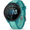 imageGarmin Forerunner 165 Music Running Smartwatch Colorful AMOLED Display Training Metrics and Recovery Insights Music on Your Wrist BlackTurquoise
