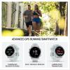 imageGarmin Forerunner 570 47mm Advanced GPS Running and Triathlon Smartwatch AMOLED Display Training and Recovery Features Indigo Aluminum with Translucent Imperial PurpleIndigo BandCloud Blue with Whitestone