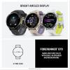 imageGarmin Forerunner 970 Premium GPS Running and Triathlon Smartwatch AMOLED Display Builtin LED Flashlight Carbon Gray DLC Titanium with Black Case and BlackTranslucent Whitestone BandBlack