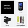 imageGarmin Forerunner 970 Premium GPS Running and Triathlon Smartwatch AMOLED Display Builtin LED Flashlight Carbon Gray DLC Titanium with Black Case and BlackTranslucent Whitestone BandWhite