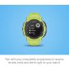 imageGarmin Instinct 2S CamoEdition SmallerSized Rugged Outdoor Watch with GPS Built for All Elements MultiGNSS Support Tracback Routing and More Mist camoElectric Lime