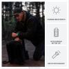 imageGarmin Instinct 3 45mm AMOLED Display Rugged Outdoor GPS Smartwatch MetalReinforced Bezel Builtin Flashlight Up to 18 Days of Battery Life BlackBlack with Black Band