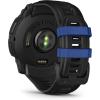 imageGarmin Instinct 3 45mm AMOLED Display Rugged Outdoor GPS Smartwatch MetalReinforced Bezel Builtin Flashlight Up to 18 Days of Battery Life BlackBlack and Bolt Blue