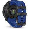 imageGarmin Instinct 3 45mm AMOLED Display Rugged Outdoor GPS Smartwatch MetalReinforced Bezel Builtin Flashlight Up to 18 Days of Battery Life BlackBlack with Bolt Blue