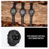 imageGarmin Instinct 3 45mm AMOLED Display Rugged Outdoor GPS Smartwatch MetalReinforced Bezel Builtin Flashlight Up to 18 Days of Battery Life BlackBlack with Black Band