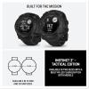 imageGarmin Instinct 3 45mm AMOLED Display Rugged Outdoor GPS Smartwatch MetalReinforced Bezel Builtin Flashlight Up to 18 Days of Battery Life BlackBlack