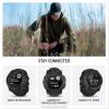 imageGarmin Instinct 3 45mm AMOLED Display Rugged Outdoor GPS Smartwatch MetalReinforced Bezel Builtin Flashlight Up to 18 Days of Battery Life BlackBlack