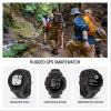 imageGarmin Instinct 3 45mm AMOLED Display Rugged Outdoor GPS Smartwatch MetalReinforced Bezel Builtin Flashlight Up to 18 Days of Battery Life BlackE  Charcoal
