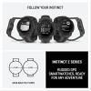 imageGarmin Instinct 3 45mm AMOLED Display Rugged Outdoor GPS Smartwatch MetalReinforced Bezel Builtin Flashlight Up to 18 Days of Battery Life BlackE  Charcoal