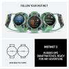 imageGarmin Instinct 3 45mm AMOLED Display Rugged Outdoor GPS Smartwatch MetalReinforced Bezel Builtin Flashlight Up to 18 Days of Battery Life BlackNeo Tropic