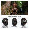 imageGarmin Instinct 3 45mm AMOLED Display Rugged Outdoor GPS Smartwatch MetalReinforced Bezel Builtin Flashlight Up to 18 Days of Battery Life BlackSolar Black