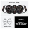 imageGarmin Instinct 3 45mm AMOLED Display Rugged Outdoor GPS Smartwatch MetalReinforced Bezel Builtin Flashlight Up to 18 Days of Battery Life BlackSolar Black