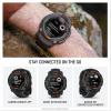 imageGarmin Instinct 3 45mm AMOLED Display Rugged Outdoor GPS Smartwatch MetalReinforced Bezel Builtin Flashlight Up to 18 Days of Battery Life BlackSolar Black