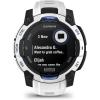 imageGarmin Instinct 3 45mm AMOLED Display Rugged Outdoor GPS Smartwatch MetalReinforced Bezel Builtin Flashlight Up to 18 Days of Battery Life BlackWhitestoneBolt Blue