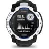 imageGarmin Instinct 3 45mm AMOLED Display Rugged Outdoor GPS Smartwatch MetalReinforced Bezel Builtin Flashlight Up to 18 Days of Battery Life BlackWhitestone and Bolt Blue