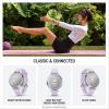 imageGarmin Lily 2 Active Small and Stylish Smartwatch Builtin GPS Hidden Display Patterned Lens Up to 9 Days Battery Life Silver with Purple Jasmine Silicone Band