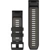 imageGarmin QuickFit 20mm BlackPebble Gray Silicone BandBlackPebble Gry