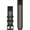 imageGarmin QuickFit 20mm BlackPebble Gray Silicone BandBlackPebble Gry