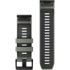 imageGarmin QuickFit 20mm BlackPebble Gray Silicone BandWillowGraphite