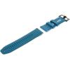imageGarmin QuickFit 22 Watch Band  Jacquardweave Nylon Strap  Heathered BlackLakeside Blue Silicone