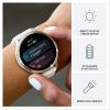 imageGarmin Venu 4 41mm Advanced Health and Fitness GPS Smartwatch Bright and Colorful Display Builtin Flashlight 10 Days of Battery Life Lunar Gold with Bone Silicone BandPeriwinkle