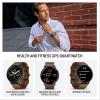 imageGarmin Venu 4 41mm Advanced Health and Fitness GPS Smartwatch Bright and Colorful Display Builtin Flashlight 10 Days of Battery Life Lunar Gold with Bone Silicone BandBlack and Brown