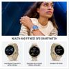 imageGarmin Venu 4 41mm Advanced Health and Fitness GPS Smartwatch Bright and Colorful Display Builtin Flashlight 10 Days of Battery Life Lunar Gold with Bone Silicone BandLunar Gold and Light Sand