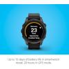 imageGarmin epix Pro Gen 2 Sapphire Edition 51mm High Performance Smartwatch Advanced Training Technology Builtin Flashlight BlackCarbon Gray DLC Titanium with Black Band