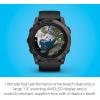 imageGarmin epix Pro Gen 2 Sapphire Edition 51mm High Performance Smartwatch Advanced Training Technology Builtin Flashlight BlackCarbon Gray DLC Titanium with Blk Band
