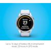 imageGarmin epix Pro Gen 2 Sapphire Edition 51mm High Performance Smartwatch Advanced Training Technology Builtin Flashlight BlackSilver with Whitestone Band