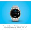 imageGarmin epix Pro Gen 2 Sapphire Edition 51mm High Performance Smartwatch Advanced Training Technology Builtin Flashlight BlackSoft Gold with Light Sand Band